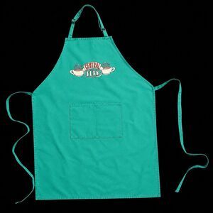 Friends Central Perk Adjustable Green Cotton Apron Adult Size